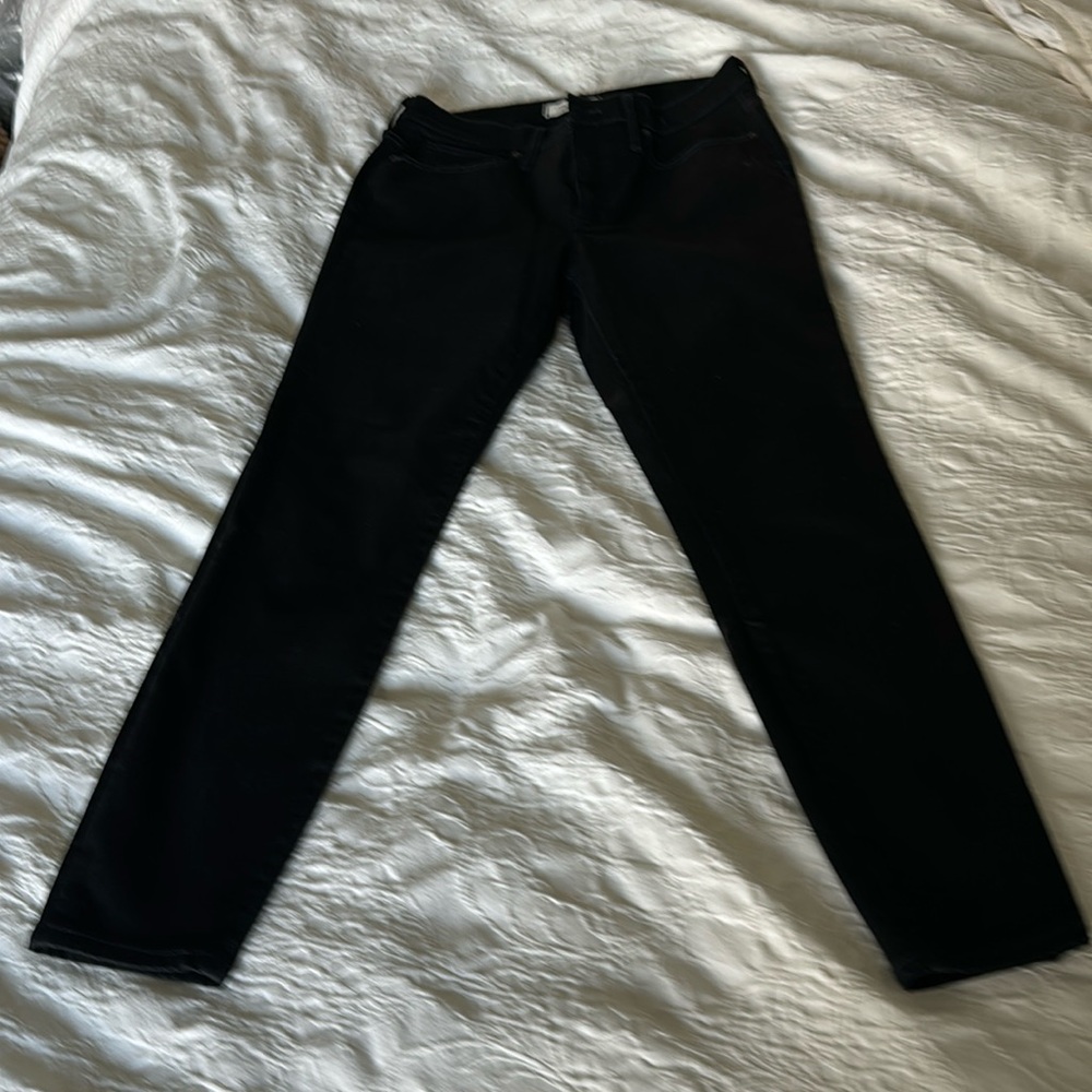 Madewell black 9 inch high-rise skinny jeans size 30